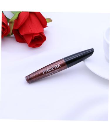 Beavorty Glitter Beauty Eye Metallic For Shadow Liquid Cosmetic Shiny Eyeliner #bronze Makeup Women 1 count (Pack of 1) Brown - Buy Online on GoSupps.com