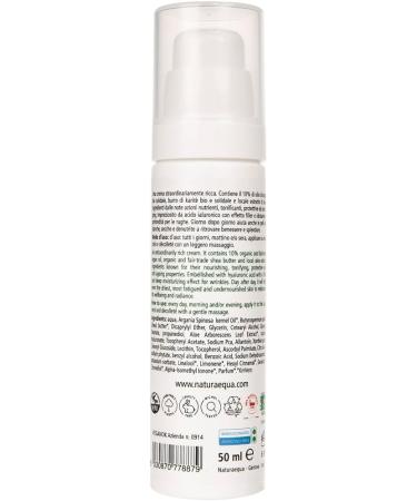 Equal in nature AntiAging Organic Face Cream with Argan Oil and Hyaluronic Acid Mature Skin 50ml - Buy Online on GoSupps.com