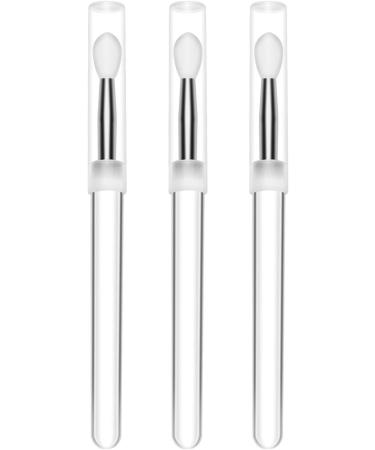 Silicone Lip Brush Makeup Brushes With Dirt-proof Caps Lipstick Applicator Brushes For Lip Gloss Lip Mask Eyeshadow Lipstick Applicator Brushes - Buy Online on GoSupps.com