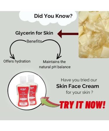 ican London Pure Glycerine Oil For Normal & Dry Skin 100ml - Buy Online on GoSupps.com