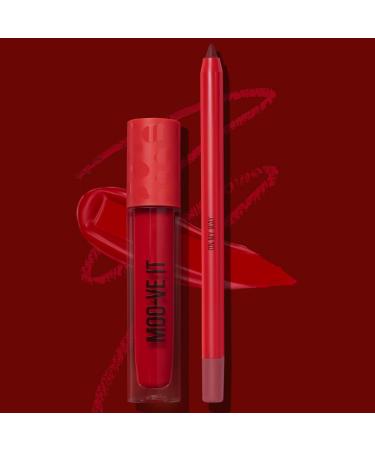 Shop Beauty Bundle: Creations Availabilippy Lip Kits Duo Set - Long-Lasting Gel Lip Liner & Matte Liquid Lipstick - Smudge Proof Kiss Proof + Collagen Lip Mask - Buy Online on GoSupps.com