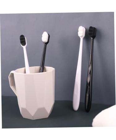 Shop Gatuida 2-St Plastic Handle School Toothbrush - Perfect for Travel Camping & Everyday Dental Care - Buy Online on GoSupps.com