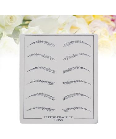 Angoily 6 Pcs Eyebrow Practice Skin Eyebrow Microblading Eye Brow Practice Skin Eyebrow Training Skin Set - Buy Online on GoSupps.com