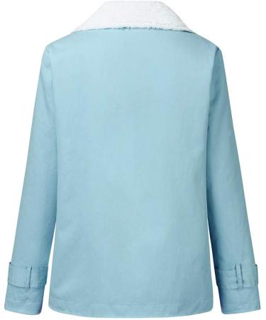Buy Women's Oversized Plush Hoodie Jacket - Warm Fleece Winter Coat in XL Blue & Color Variants - International Shipping Available - Buy Online on GoSupps.com
