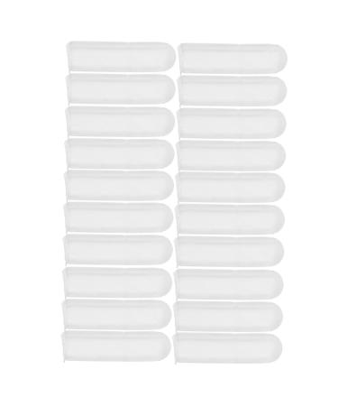IWOWHERO 20pcs Soft Silicone Ear Wax Removal Sleeves Comfortable Replacement Tips for Ear Cleaning Tools Promoting and Convenience