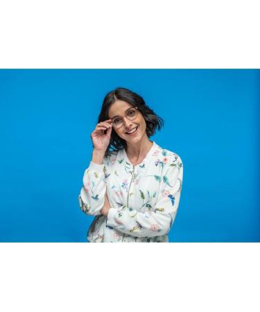 Silac-Pink Cristal 7402 Women's Reading Glasses - Light Comfortable & Durable - Diopter +3.50 - Stylish Transparent Pink Frame - Buy Online on GoSupps.com