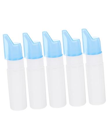 STAHAD 5pcs Mini Spray Bottle Plastic Containers Perfume Container Nasal Wash Bottle Maketup Water Container Saline Small Bottle Nasal Spray Bottle Little Bottle Storage Container Brine