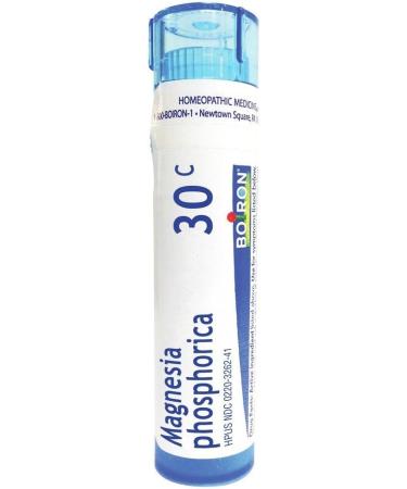 Magnesia Phosphorica 30C - Homeopathic Remedy for Spasmodic Abdominal Pain | 80 Pellets | International Shipping Available - Buy Online on GoSupps.com
