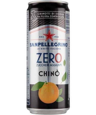  Italian Gourmet E.R. San Pellegrino Chinotto Zero Sugar Free Canisters 33 cl Orange Lemonade with No Added Sugar + Italian Gourmet Polpa 400 g Set of 72 - Buy Online on GoSupps.com