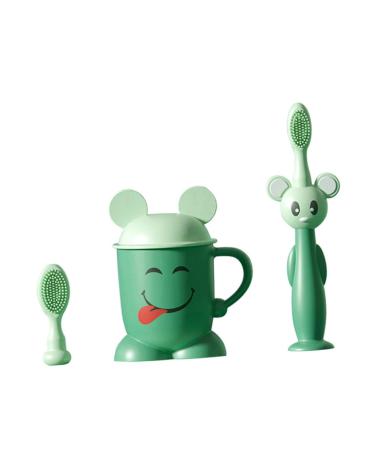 Minkissy 1 set toothbrush set toothbrush with soft bristles toothbrush toothbrushes for children toothbrush infant toothbrush bristles toothbrush toothpaste tooth cup of mouth