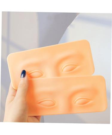 Angoily 16 Pcs Eyebrow Practice Block Eyeshadow Flexible Eye Makeup Skin Makeup Practice Board Fake Skin 3d 16x7cmx4pcs As Shownx4pcs - Buy Online on GoSupps.com