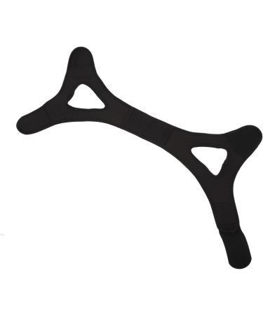 Skin-Friendly Anti-Slip Chin Strap - Ergonomic Snoring Solution for Closed Mouth - SBR Material - Buy Online on GoSupps.com