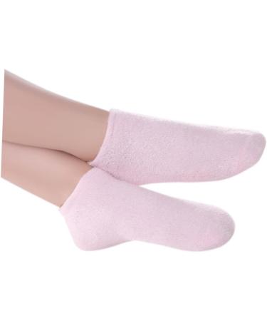 Ipetboom 1 Pair Elf Lip Balm Wicking Socks Sheer Socks Womens Socks Hosiery Pantumblas De Mujer Nail Charms Heel Feet Moisturizer Socks Moisturizing Foot Care Lotion Miss Spa Pink 22.5*8cm - Buy Online on GoSupps.com