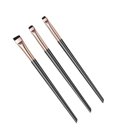 IWOWHERO 1 Set Eyeshadow Brush Eyeliner Brush Eyeliner Tool Applicator Angled Makeup Brush Angled Eyebrow Brush Under Eye Concealer Brush Eyebrows Brush Precision Concealer Brush