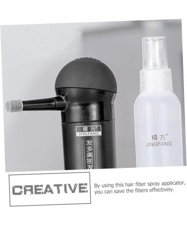 SOESFOUFU 2 Pcs Silicone Nozzle Thickening Hair Spray Hair Styling Spray Applicator Black - Buy Online on GoSupps.com