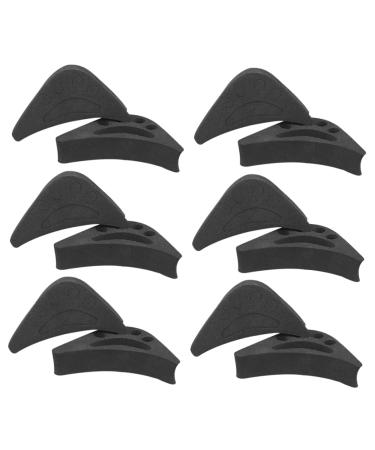 FOMIYES 12 Pairs Women Inserts for Shoes Shoe Toe Fillers Toe Filler Inserts for Women Forefoot Sole Pads Forefoot Pads for Women Shoes Too Shoe Insoles Woman Support