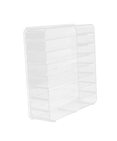 MAGICLULU Clear Acrylic Organizer 1 Set Divider Storage Box Eyeshadow Cosmetic Organizing Rack Desktop Cosmetics Holder