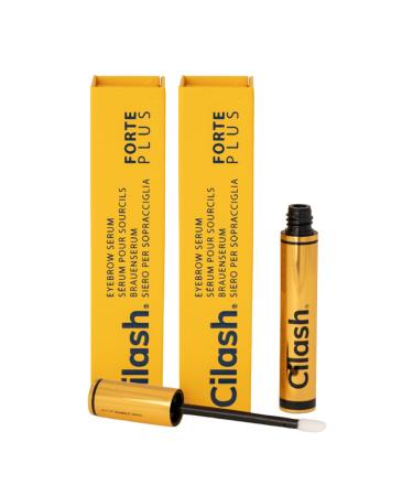 Dolsan AG forte plus Eyebrow serum for thick and full eyebrows improves growth the perfect solution for a healthier and more beautiful appearance clinically tested 2 x 3 ml DUO S rum pour sourcils