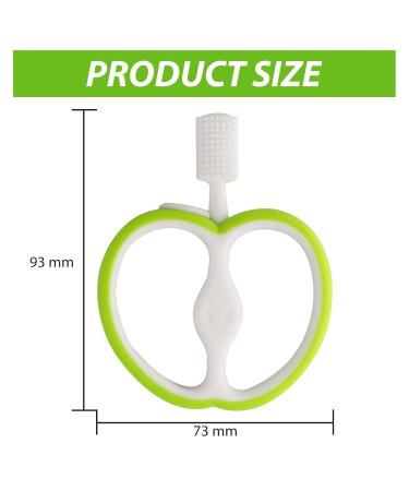 SWYSGS Food Grade Silicone Baby Toothbrush - BPA Free Teething Relief for Infants - Buy Online on GoSupps.com