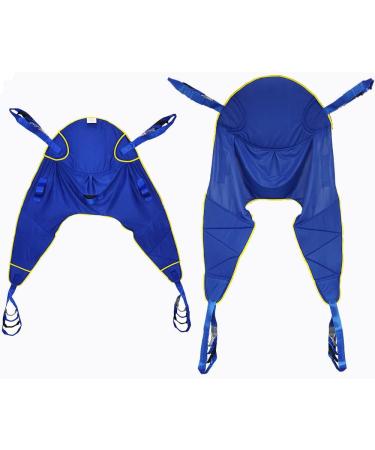 Patient Lift Sling Mesh Full Body Commode Sling Reusable Split Shaped Toilet Sling Suitable for Elderly Bedridden Nursing OneSize - Buy Online on GoSupps.com