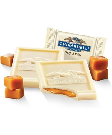 GHIRARDELLI Caramel White Chocolate Squares 142 Gram Bag Individually Wrapped Squares - Buy Online on GoSupps.com