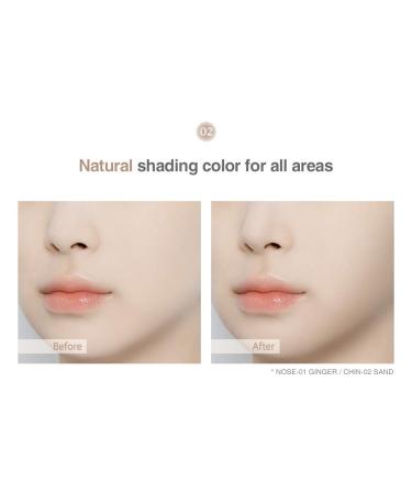EGLIPS Slim Fit Shading_02 Sand 4g/0.14oz Bronzer Powder - Korean Makeup - Buy Online on GoSupps.com
