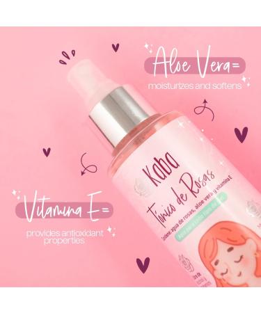 Buy Rose Tonic Kaba - Natural Skin Cleanser Moisturizer & Softener | International Shipping Available - Buy Online on GoSupps.com