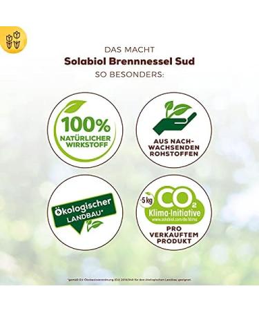 Solabiol Nettle Brew - 1L Biological Plant Strengthener | Natural Solution for Pest Resistance & Plant Health - Buy Online on GoSupps.com