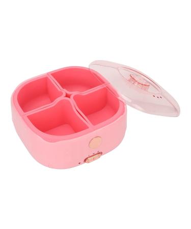 Electric Wax Heater with Transparent Lid - Easy to Clean 4 Grids | Best for Home Use & International Shipping - Buy Online on GoSupps.com