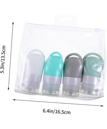 Ipetboom 1 Set Silica Gel Bottle Travel Cosmetic Containers Travel Liquid Container Cleaning Solution Bottle Travel Makeup Bottle Travel Lotion Press Tubes Travel Bottle Portable - Buy Online on GoSupps.com