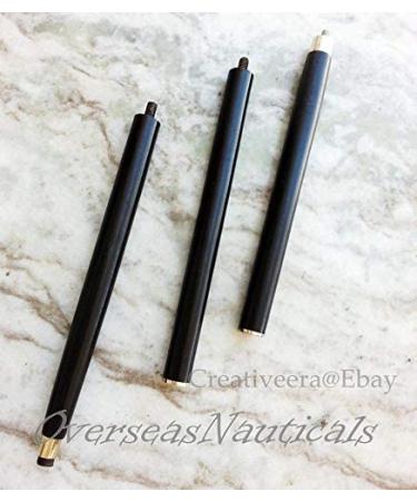 Vintage Antique Wooden Walking Cane with Silver Brass Handle - Unique Gift Idea - Buy Online on GoSupps.com