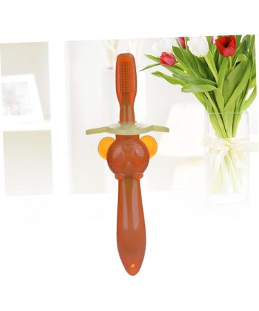 Buy Silicone Combined Toothbrush Set for Children - Soft Bristle Travel & Training Toothbrushes for Oral Care | 2-Pack - Buy Online on GoSupps.com