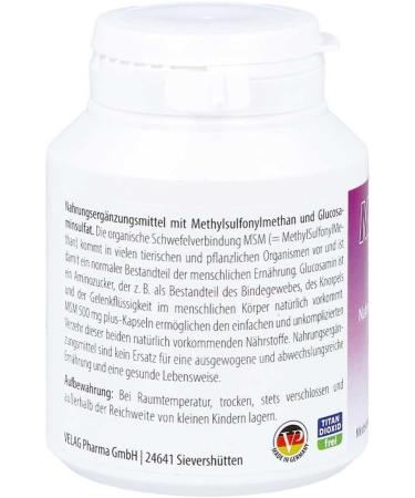 Buy MSM 500 mg Plus Capsules | Premium Quality for Pain Relief & Joint Health - Fast International Shipping - Buy Online on GoSupps.com