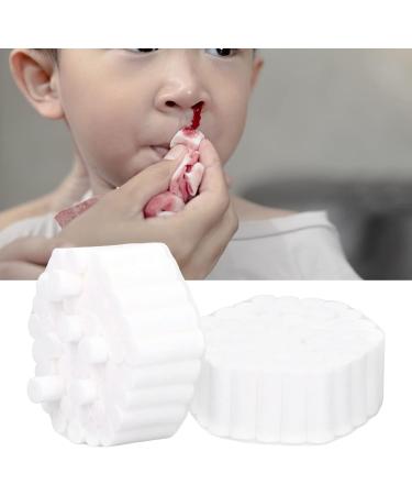 Stop Nosebleeds - 100% Absorbent Cotton Nose Bleed Stopper for Kids | Hemostatic Nasal Plugs & Dental Cotton Rolls - 100 Count - Buy Online on GoSupps.com
