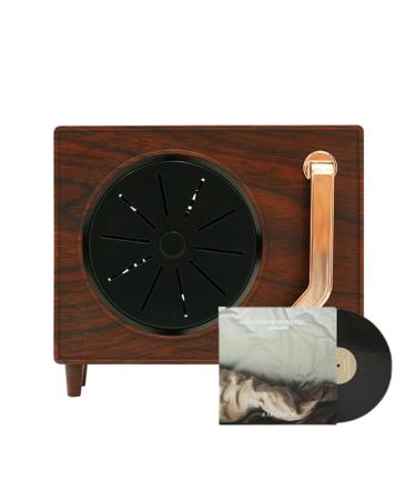 Turntable Diffuser Gift Set(Antique Edition-Softrose of Cotton) Waterless Terracotta Refill Kit with Essential Oil Aromatherapy with Timer and Auto-Off Air Freshener for Home Pet Safe
