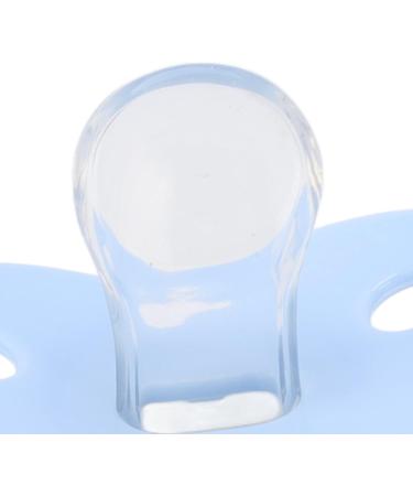 Ultra-Light Blue Baby Nipple for Newborns (6-18 Months) - Soft PP Silicone Round Edge Design - Buy Online on GoSupps.com