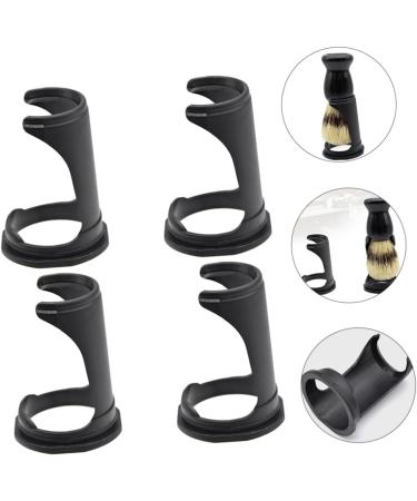 Minkissy 4-Piece Razor Stand Holder Set Durable Shaving Brush & Safety Razor Holder for Men | Ideal Beard Brush Storage & Cosmetic Organizer - Buy Online on GoSupps.com