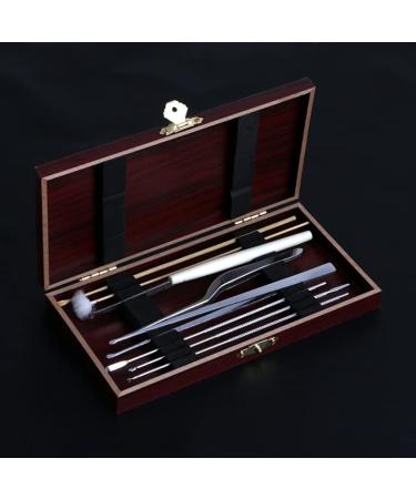 KXDFDC Ear Tool Set - Wooden Box Ear Pick Cleaning Kit - Buy Online on GoSupps.com