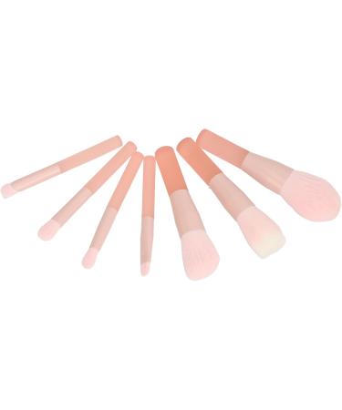 Travel Makeup Brush Set Mini Travel Makeup Brush Set Fluffy Brushes 7 Pieces Portable Resin Handle Compact Size with Storage Bag for Sensitive Skin for Outing - Buy Online on GoSupps.com