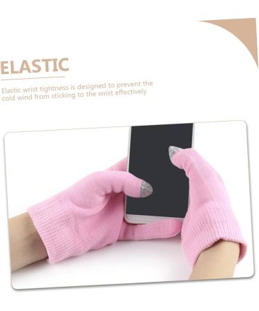 minkissy 8 Pairs Moisturizing Gloves Gels Hand Cover Essential Oil Mittens Touch Screen Gloves Gels Gloves Dry Cracked Gloves Dry Hands Touchscreen Gloves Polyester Cosmetic Miss Pink Spa - Buy Online on GoSupps.com
