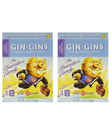 Ginger People Gin Gins Boost Ultra Strength Ginger Candy 4.5 ounce (Pack of 2)