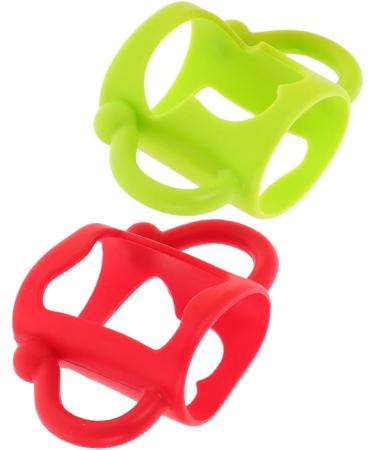 ibasenice 6 Pcs Silicone Bottle Handle Newborn Bottle Handle Newborn Bottle Grip Bottle Handles Milk Bottle Handles Milk Bottle Accessories Silicone Soft Wide Mouth 13.00X7.00X6.50CMx3pcs Assorted Colorx3pcs - Buy Online on GoSupps.com