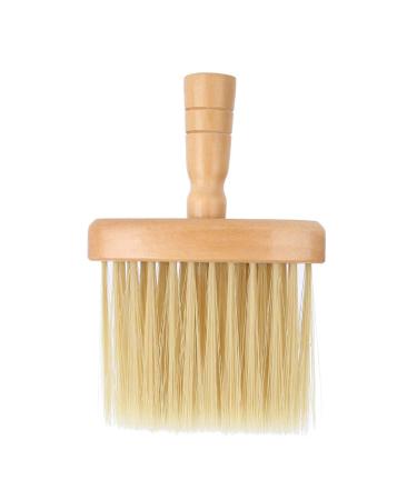 Neck Duster Brush Neck Brush Barber Neck Face Duster Brush Salon Hair Cleaning Wooden Sweep Brush Hair Cut Hairdressing Tool Cut Neck Brush Barber