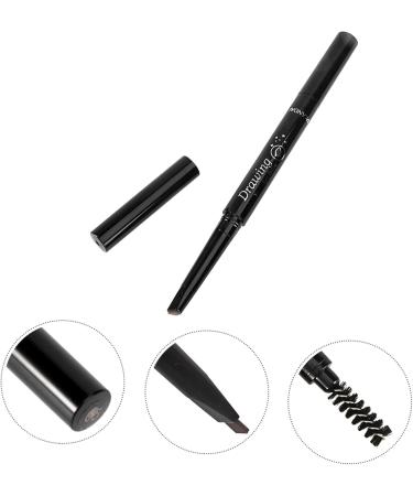 FOMIYES Makeup Eyebrow Pencils Eyebrow Pencil Brush Rotate Eyebrow Pencils Chocolate Double Head To Rotate 1 count (Pack of 1) Chocolate - Buy Online on GoSupps.com