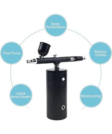 Handheld Paint Sprayer Airbrush Compressor Kit Home Use Electric Spray Paint Gun Professional Dual Action Pen DIY Nail Art Design Makeup Pneumatic Tool - Buy Online on GoSupps.com