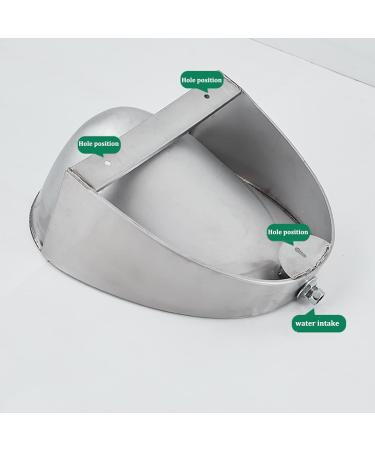 High-Efficiency Flushing Adult Stainless Steel Urinal Automatic Induction Wall-Mounted Urinal with Flush Valve Deodorant and Anti-Blocking Public Toilet Urinal Used in (F) - Buy Online on GoSupps.com