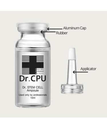 Best Stem Cell Ampoule Serum - Anti-Aging Hyaluronic Acid Moisturizer | 5 Vials (0.33 fl oz) - Professional Skin Care - Buy Online on GoSupps.com