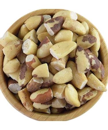 1kg Brazil Nuts Halves/Broken - Fresh & Crispy 100% Raw Broken Brazils Natural Brasil Pieces Premium Quality Edible Brazilian Brasilian Nut Snack Bulk Keto Paleo Protein Selenium Non GMO Vegan - Buy Online on GoSupps.com