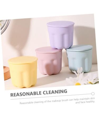 FOMIYES 6 Sets Pp Washing Bowl Tools Washer Cleaner Makeup Brush Beauty Tool Cleaner Kit Beauty Tool Cleaning Bowl Silicone Gasket Brush Cleaning Tool Rinsing Bowl Brush Cleaner Kit - Buy Online on GoSupps.com