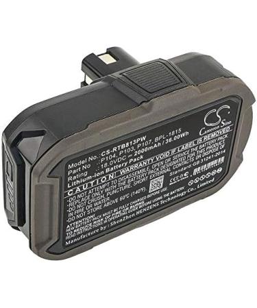 Battery Replacement for Ryobi P103 P104 P105 P106 P107 P108 P193 P194 & More - High-Quality Compatible Power Tools Battery - Buy Online on GoSupps.com